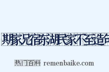期家兄宿东湖民家不至造句是什么意思的图片